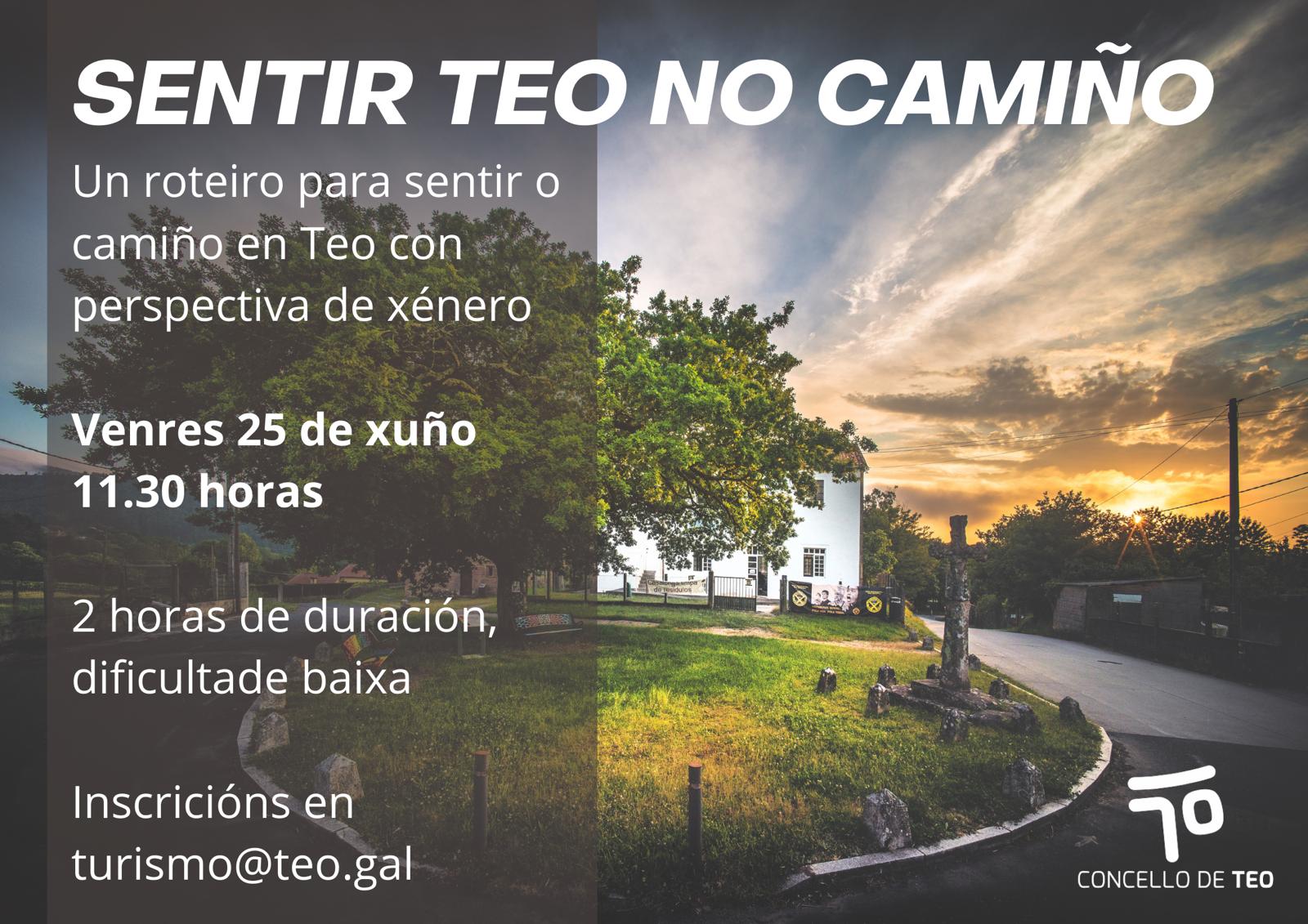 sentir Teo no camiño