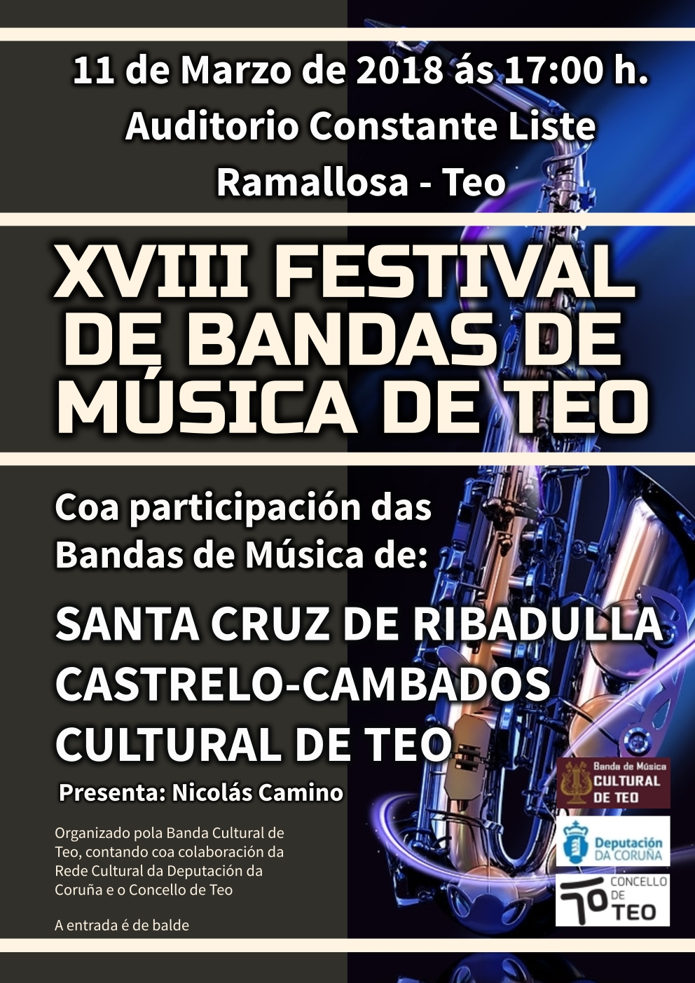 XVIII Festival de Bandas de Música de Teo