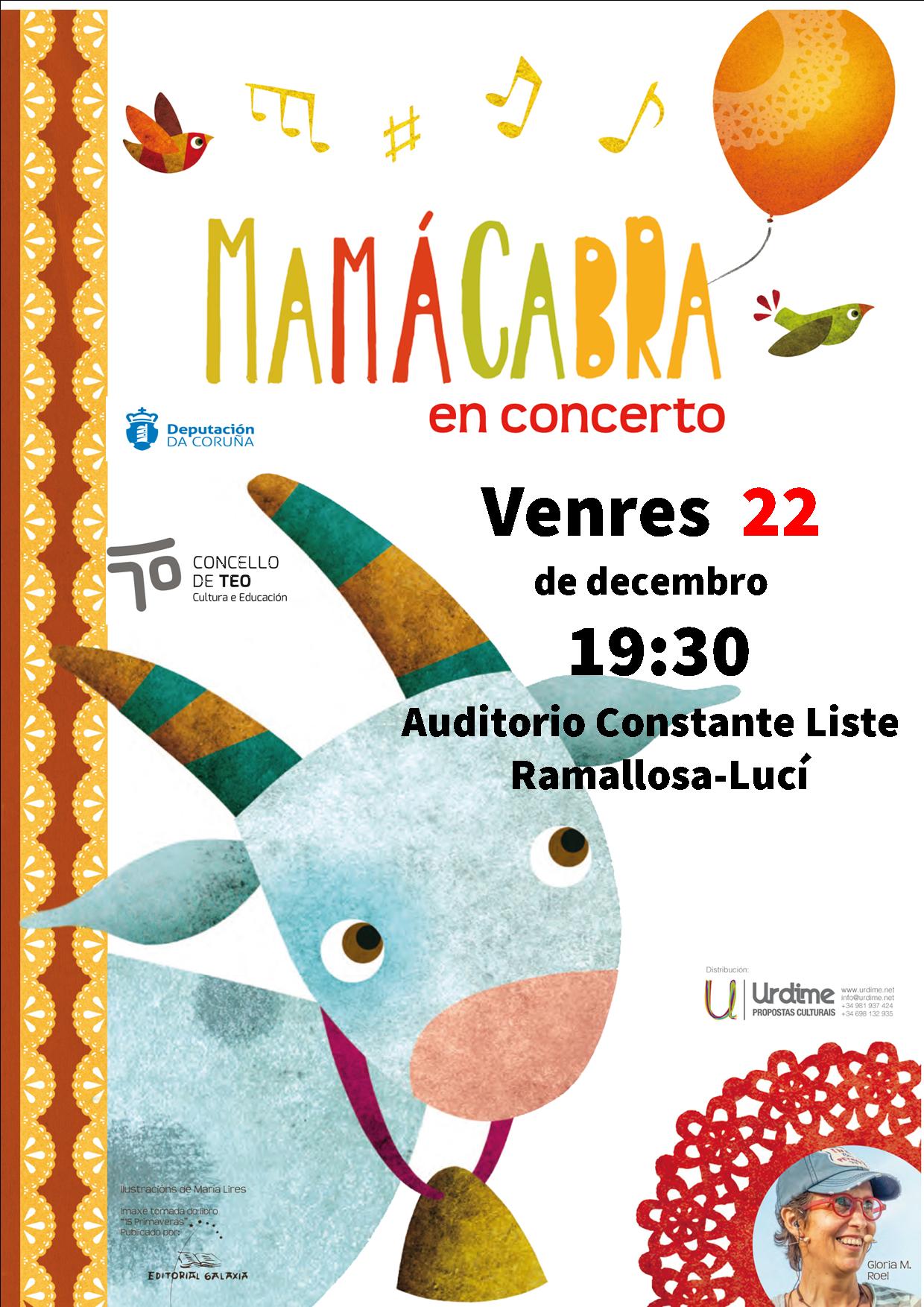 Mamacabra no Auditorio Constante Liste