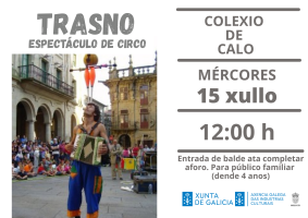 Cultura no Camiño. Trasno no Colexio de Calo