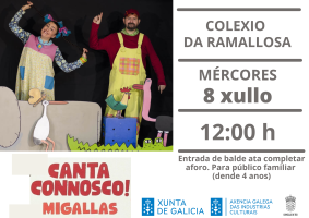 Cultura no Camiño. Canta connosco no Colexio Ramallosa