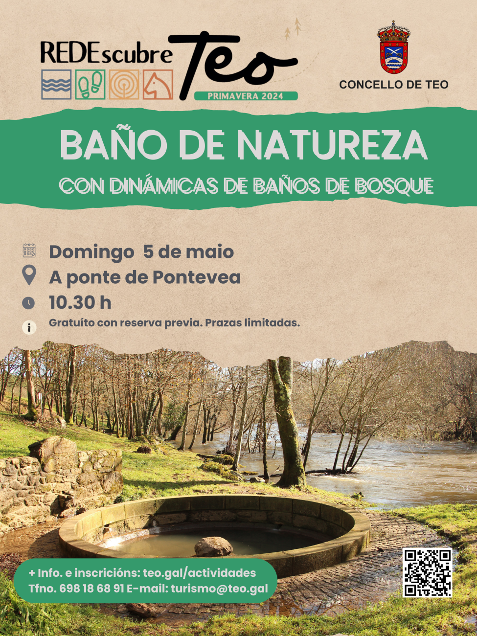 Baño de natureza 5 de maio