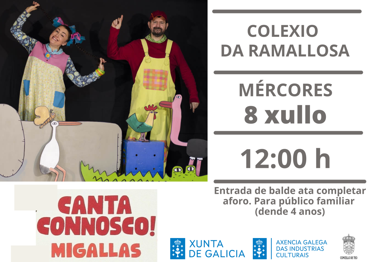 Cultura no Camiño. Canta connosco no Colexio Ramallosa