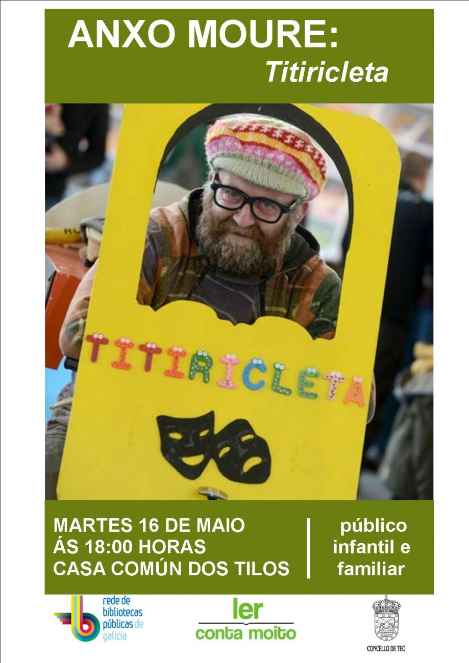 A Titiricleta do Titiricleteiro na Biblioteca dos Tilos