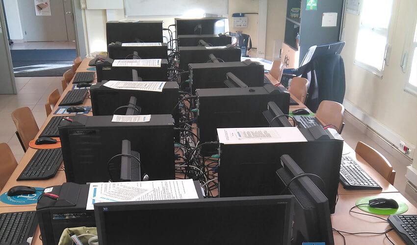 Programación aula de informática