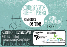 Chío Couto na Biblioteca dos Tilos