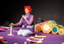 Alfombra Máxica na Biblioteca dos Tilos