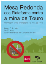 mesa redonda mina de Touro