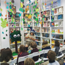 Conto do Grúfalo de Pedro Brandariz na BPM dos Tilos-Teo