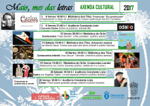 Maio mes das letras 2017