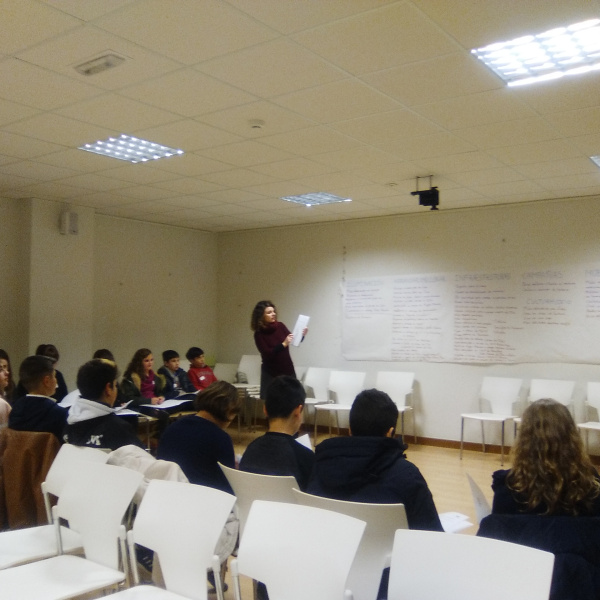 Imaxe da reunión do foro de participación infantil e da adolescencia