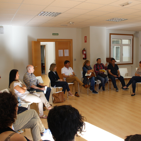 Imaxe da reunión coa hostelería