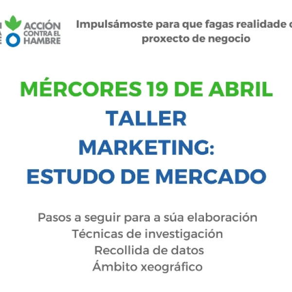 Taller estudo de mercado. Vives Emprende
