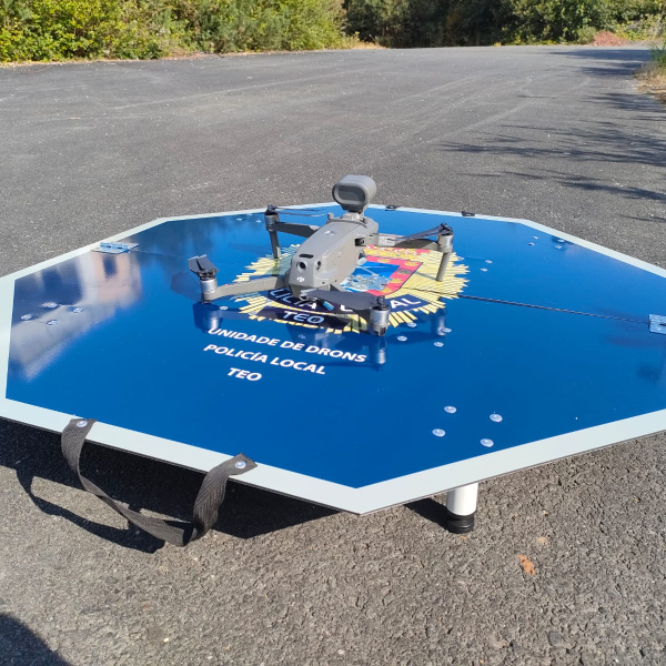 dron policía local