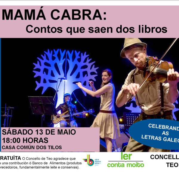 Gloria Mosquera acturá na Biblioteca dos Tilos