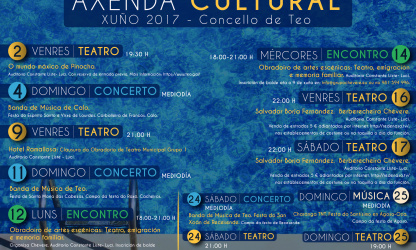 Axenda Cultural Xuño 2107