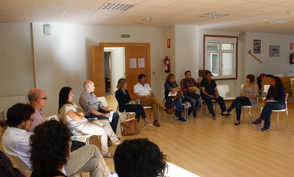 Imaxe da reunión coa hostelería