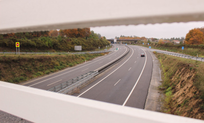 Nova delimitación de estradas autonómicas