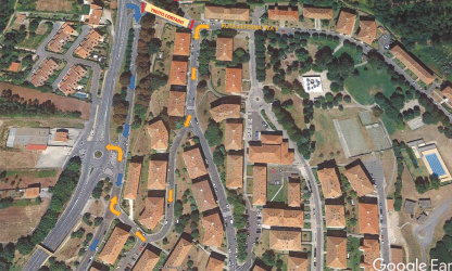 corte tráfico Tilos