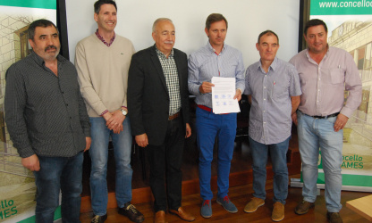 Sinatura solicitude construción dun parque comarcal de bombeiros